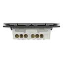 Schneider Electric Unica X Plate Switch with LED, 4-Gang 2-Way 10Ax, 250V, Gives Neat Look, Suitable for Modern Interior – Dark Grey 6