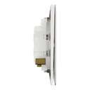 Schneider Electric Unica X Press Switch, 3-Gang 10A 250V, Gives Premium Look, Suitable for Home & Apartments – Painted White 4