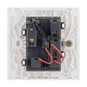 Legrand Belanko S 13A Single Switched Socket with LED Status Light White 14.6x8.6x2.3cm 617642 2