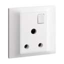 Legrand Belanko S 15A 1-Gang Switched Socket, Robust Dedicated Outlet, Suitable for Office & Home – White 0
