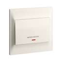 Legrand Belanko S 20A Double Pole Switch with LED Earth Terminal Ivory 617872 0