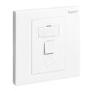 Legrand Galion 13A Switched Fused Connection Unit with Cord Outlet White 282451 0