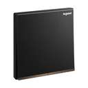 Legrand Galion 4-Gang 2-Way 16AX Switch Matt Black 282407-C 0