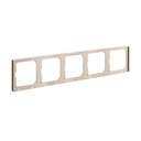Legrand Galion 5-Gang Frame Champagne Finish 282475-C2 0