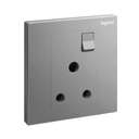 Legrand Galion 5A BS Switched Socket Dark Silver 282438-C3 0