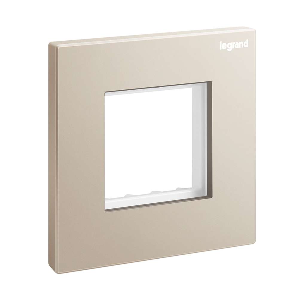 Legrand Galion Arteor Adaptor 1 Gang, 2-Module for Mounting Arteor Mechanisms in Galion Frames – Champagne 0