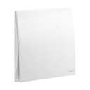 Legrand Mallia Senses 1-Gang 10A Unmarked Momentary Push Switch White 86 x 86 mm 281041MW 0