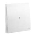 Legrand Mallia Senses 1-Gang 1-Way Illuminated Switch with Night Locator 16AX White 281010MW 0