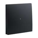 Legrand Mallia Senses 1 Gang 1 Way 16AX Illuminated Switch Matt Black 281010MB 0