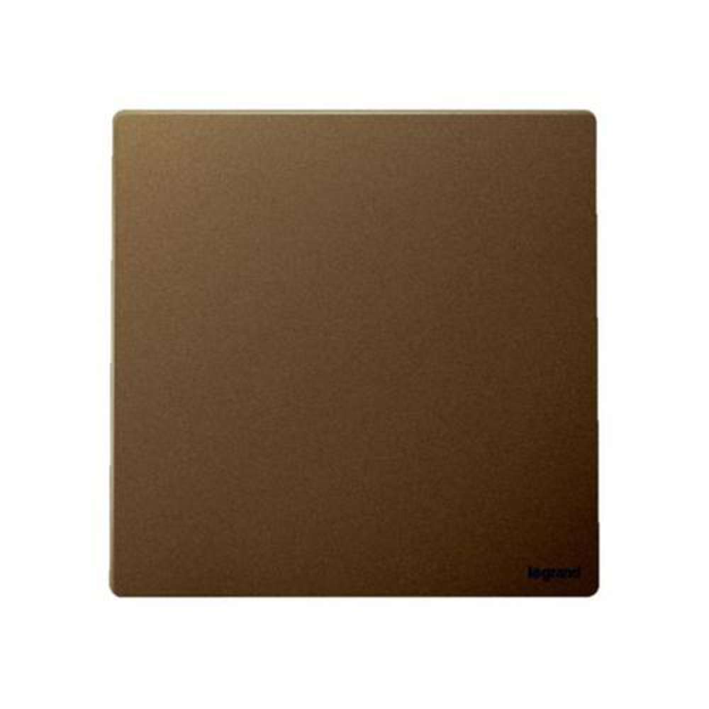 Legrand Mallia Senses 1-Gang 1-Way, 16AX Switch, Simple Single-Point Control, Suitable for Home & Office - Dark Bronze 1