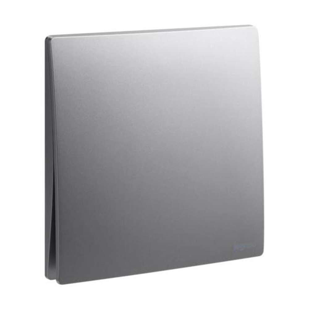 Legrand Mallia Senses 1-Gang 1-Way, 16AX Switch, Simple Single-Point Control, Suitable for Home & Office - Dark Silver 0