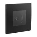 Legrand Mallia Senses 1-Gang LED Dimmer 5-300W Incandescent 5-75W LED Matt Black 281286MB 0