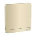 Schneider Electric AvatarOn 1 Gang 1 Way Switch with Locator LED, 16AX/20A 250V, Wine Gold, Flush-Mount 0