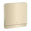 Schneider Electric AvatarOn 20A 1-Gang DP Switch with Neon & Earth, Wine Gold 0