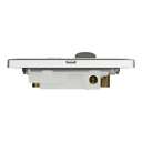 Schneider Electric UnicaX 13A Switched Fused Spur with Neon, Safety Isolation, Stainless Steel, Flush-Mount 6