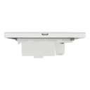 Schneider Electric UnicaX 15A 250V 1-Gang 3 Round Pin Switched Socket with LED, Painted White 4