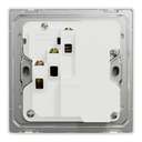 Schneider Electric UnicaX 16A 1-Gang International Socket with USB, Dark Grey, Shuttered & Integrated Charging 3