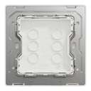Schneider Electric UnicaX 1 Gang Blank Plate, Antique Brass, Safety Cover, Flush-Mount 3