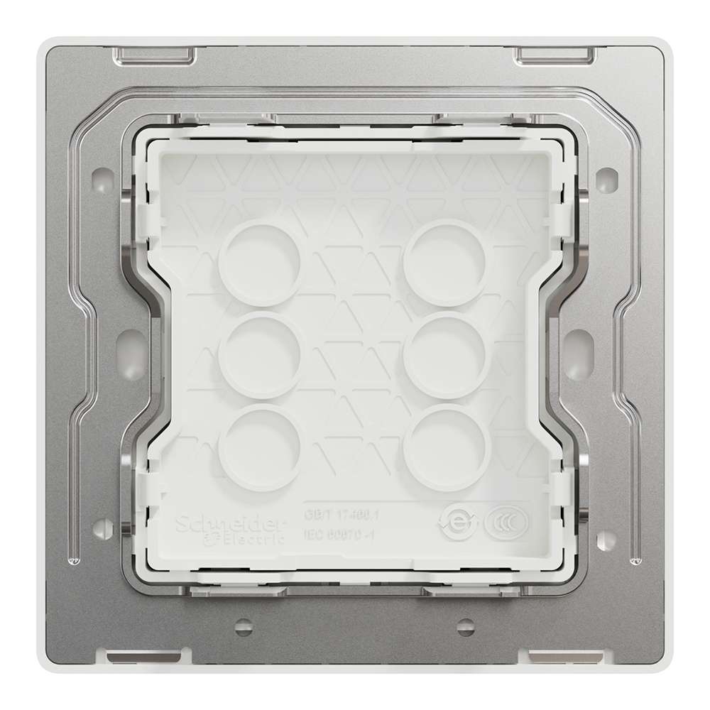 Schneider Electric UnicaX 1 Gang Blank Plate, Dark Bronze, Safety Cover, Flush-Mount 3