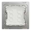 Schneider Electric UnicaX 1 Gang Blank Plate, Dark Grey, Safety Cover, Flush-Mount 3
