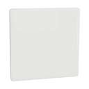 Schneider Electric UnicaX 1 Gang Blank Plate, Painted White, Safety Cover, Flush-Mount 0