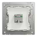 Schneider Electric UnicaX 1 Gang TV Socket, Antique Brass, Coordinated Finish, Flush-Mount 2