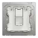 Schneider Electric UnicaX 1 Gang Wall Plate, Without Module, Dark Bronze, Flush-Mount 3