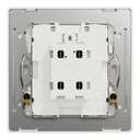 Schneider Electric UnicaX 20A 1-Gang DP with LED & Earth, Jet Black 2