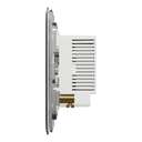 Schneider Electric UnicaX 1 Gang 250W Rotary Dimmer, Dark Grey, Smooth Control, Flush-Mount 7