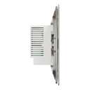 Schneider Electric UnicaX 1 Gang 250W Rotary Dimmer, Painted White, Smooth Control, Flush-Mount 6