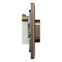 Schneider Electric UnicaX Terminal Connection, 25A, Antique Brass, Secure Clamping, Flush-Mount 5