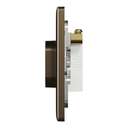 Schneider Electric UnicaX Terminal Connection, 25A, Antique Brass, Secure Clamping, Flush-Mount 6