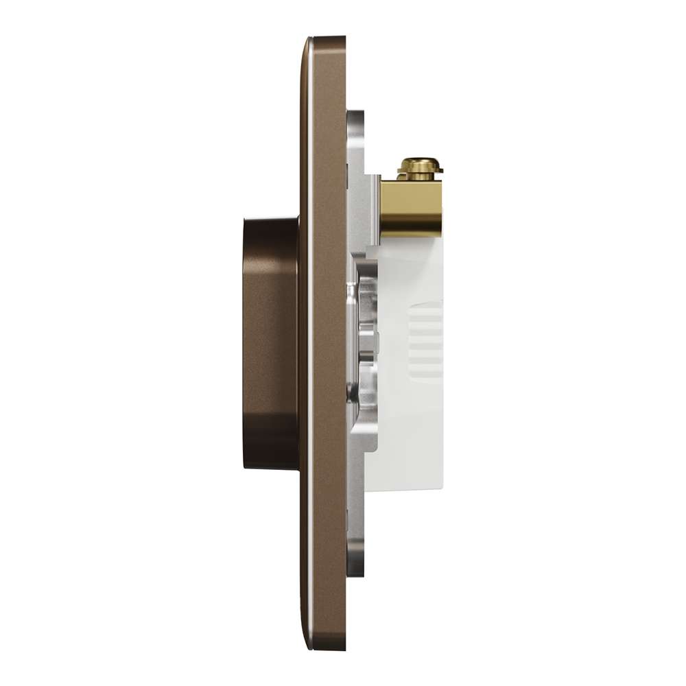 Schneider Electric UnicaX Terminal Connection, 25A, Dark Bronze, Secure Clamping, Flush-Mount 4