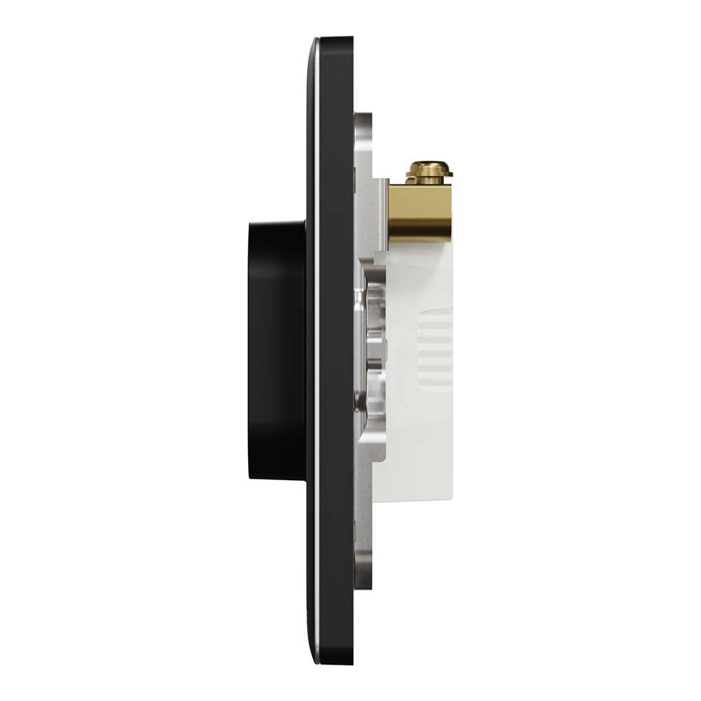 Schneider Electric UnicaX Terminal Connection, 25A, Jet Black, Secure Clamping, Flush-Mount 4