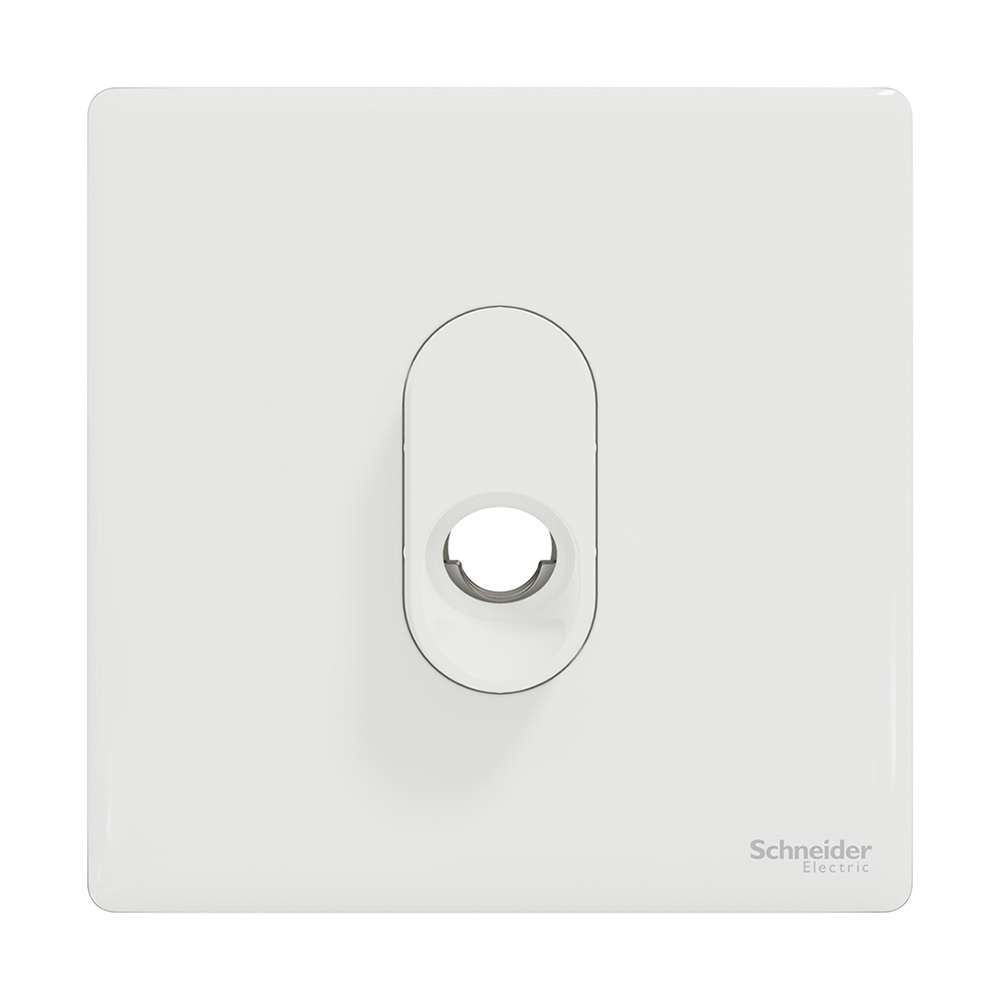 Schneider Electric UnicaX Terminal Connection, 25A, Painted White, Secure Clamping, Flush-Mount