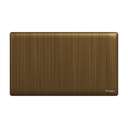 Schneider Electric UnicaX 2 Gang Blank Plate, Antique Brass, Safety Cover, Flush-Mount 1