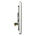 Schneider Electric UnicaX 2 Gang Blank Plate, Stainless Steel, Safety Cover, Flush-Mount 4