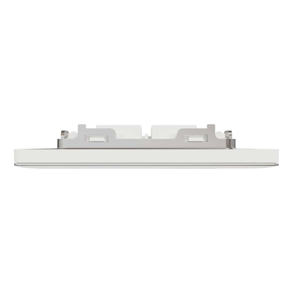 Schneider Electric UnicaX 2 Gang Wall Plate, Without Module, Painted White, Flush-Mount 4