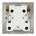 Schneider Electric UnicaX 32A 1-Gang DP with LED & Earth, Painted White 2