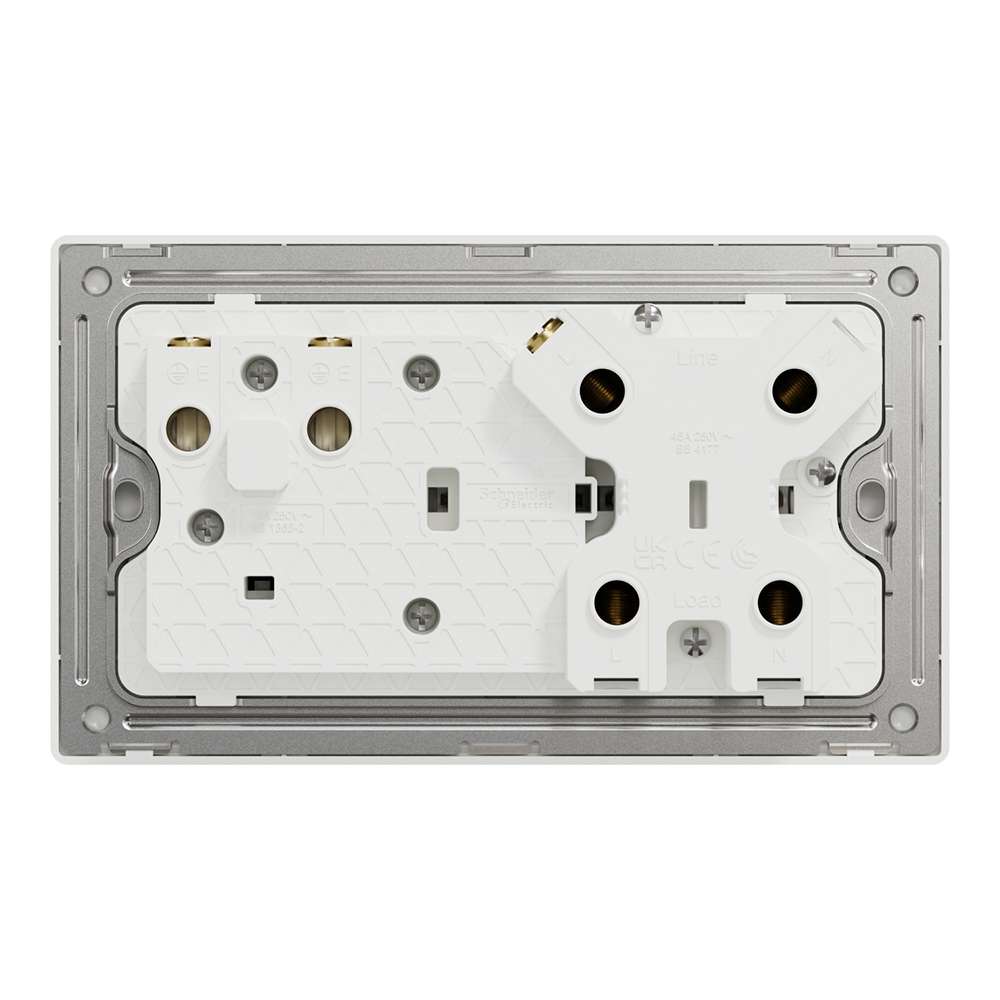 Schneider Electric UnicaX 45A Cooker Control Unit, Dark Bronze 1