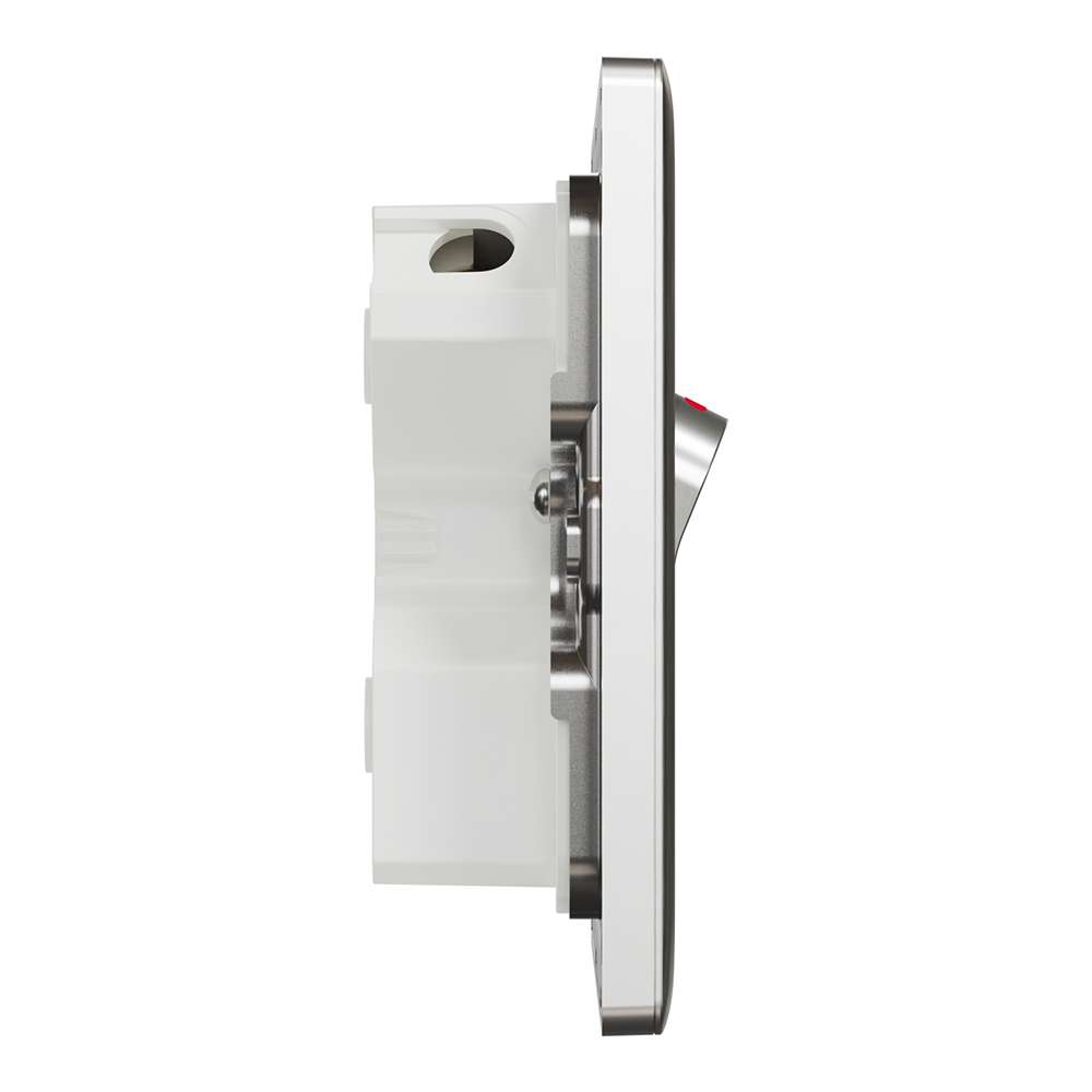 Schneider Electric UnicaX 45A Cooker Control Unit, Stainless Steel 4