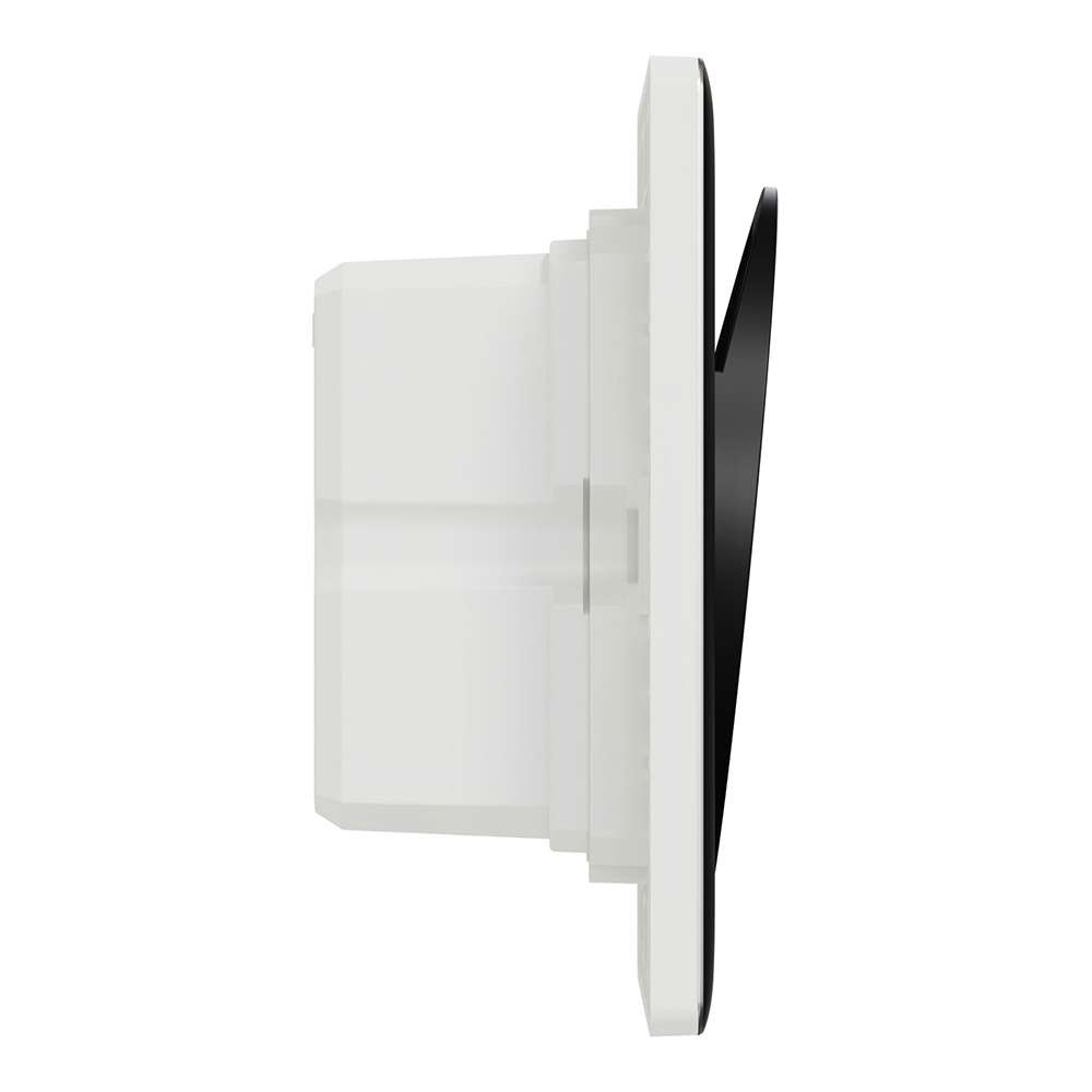 Schneider Electric UnicaX Electronic Key Card Switch with Time Delay, Jet Black, Energy Saver, Flush-Mount 3