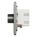 Schneider Electric UnicaX Fan Speed Controller, Rotary, Stainless Steel, Quiet Operation, Flush-Mount 5