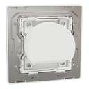 Schneider Electric UnicaX 1 Gang TV Socket, Painted White, Slim Plate, Flush-Mount 2