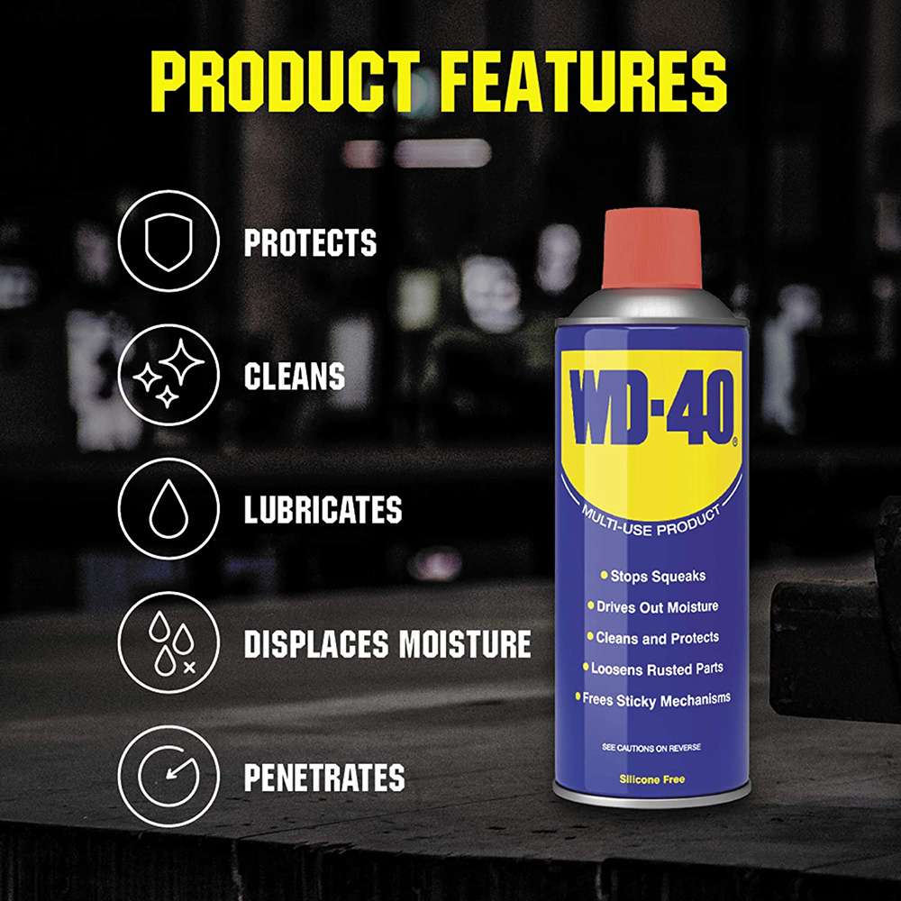 WD-40 400ml High-Performance Lubricant 3