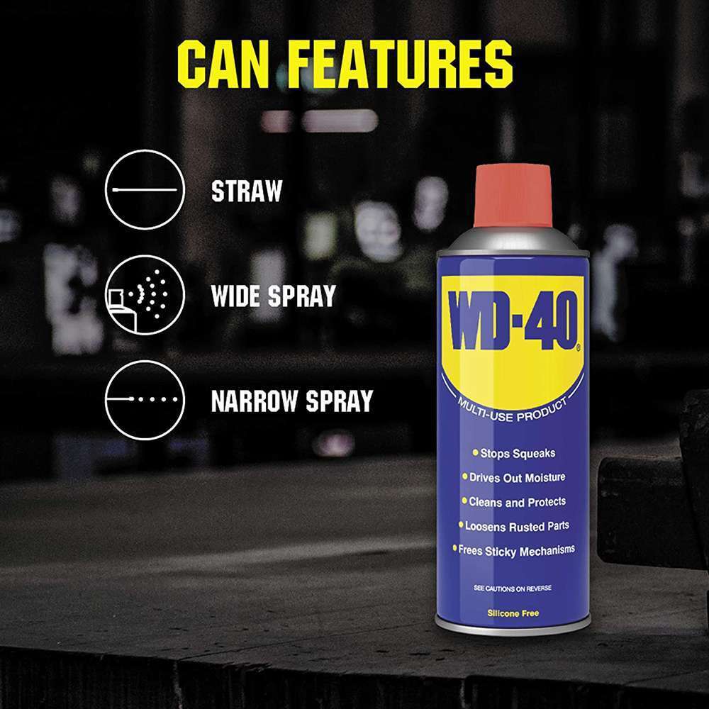 بخاخ زيوت التشحيم متعدد الاستخدامات WD-40 4