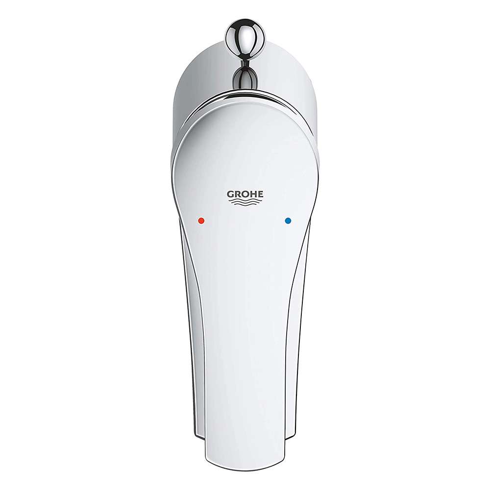خلاط حوض (grohe) بمقبض مفرد مطلي بالكروم قياس (1/2") 2