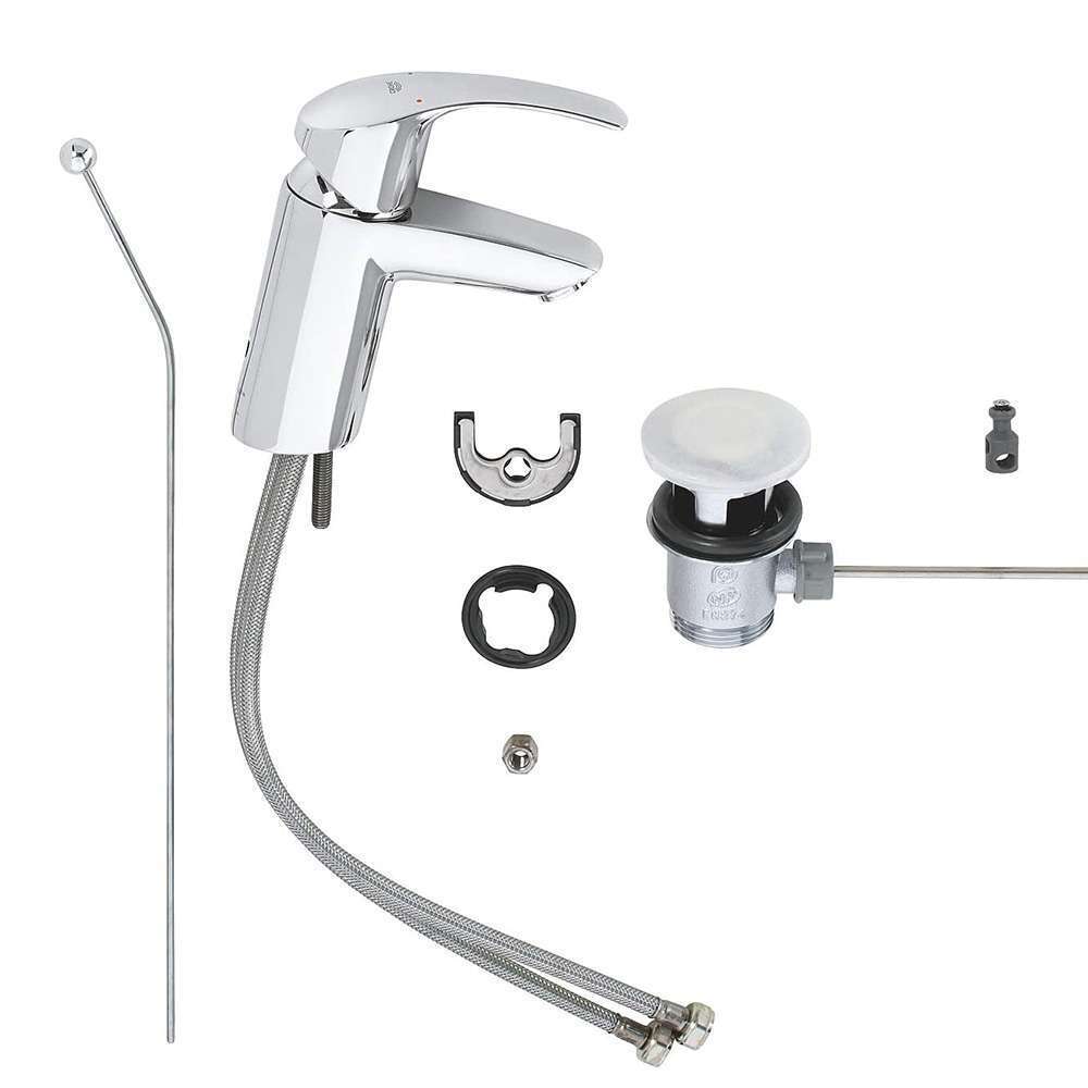 Grohe 1/2" Eurosmart Single-Lever Basin Mixer 3