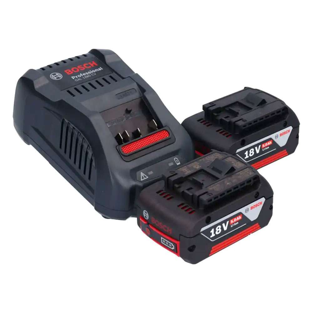 Bosch GAL 1600A039YN 18V-40 Charger + 1x 5.0Ah GBA Battery