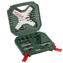 Bosch Professional 18V Drill & Impact Driver Combo Kit – GSB 185-LI + GDX 18V-285 with Batteries, Charger & 60-Piece X-Line Bit Set – Complete Contractor Tool Bundle 3
